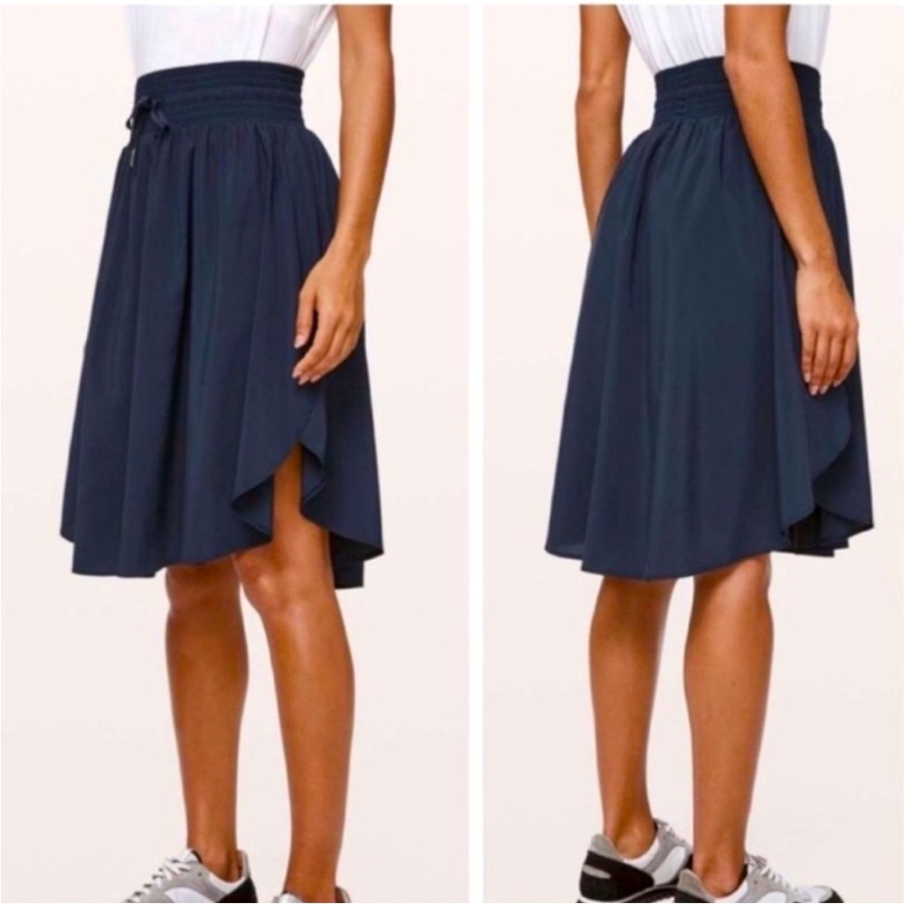 lululemon athletica Navy Skirt